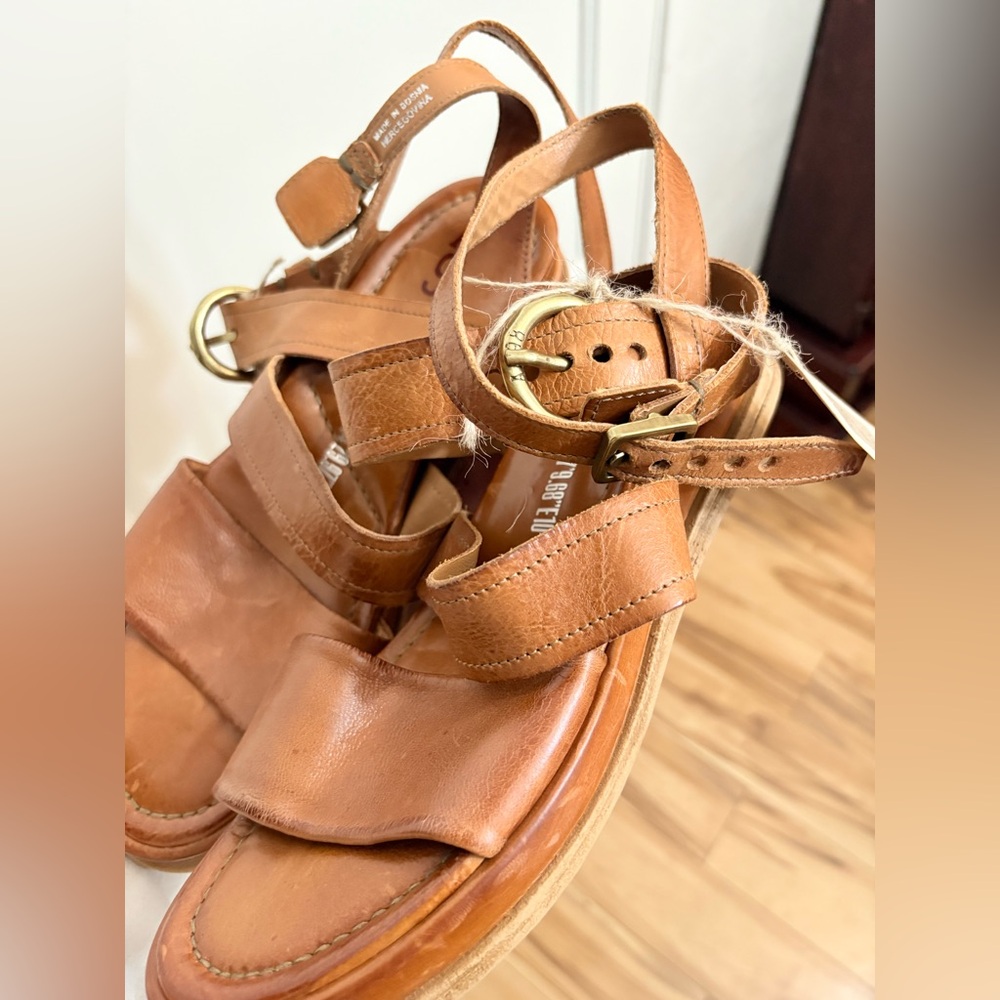 NWT A.S.98 Stiles Ankle Strap Sandals - Picture 3 of 6
